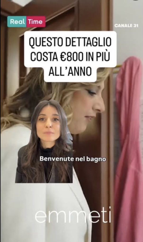 dettaglio che ti costa anche €800 in più in bolletta