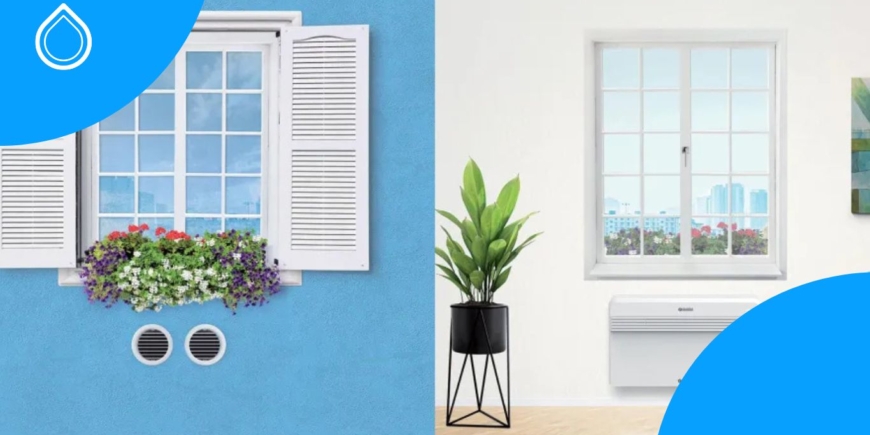 Come risulta il condizionatore monoblocco dentro casa e fuori casa